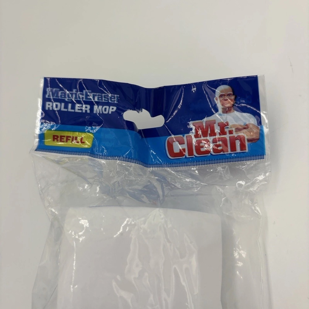Mr Clean MagicEraser Roller Mop Refill Replacement Head Quick Sponge Mop Cleaner - Picture 2 of 6